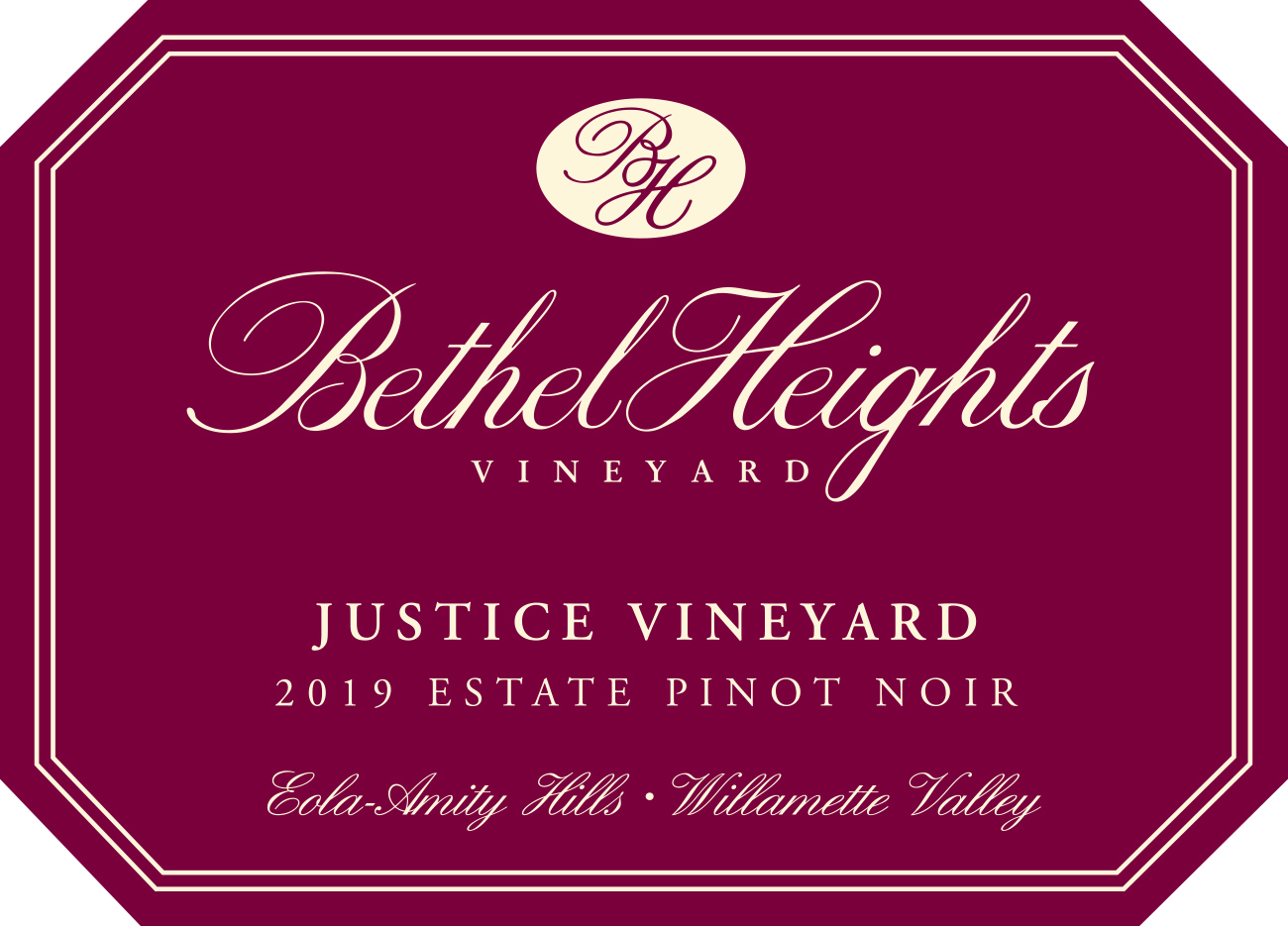 Pinot Noir Justice Vineyard