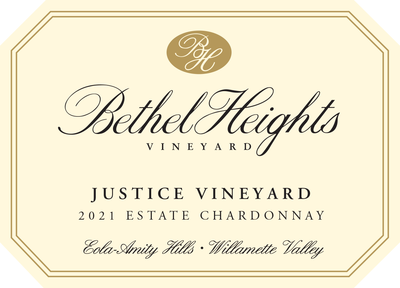 Chardonnay Justice Vineyard