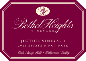 Pinot Noir Justice Vineyard