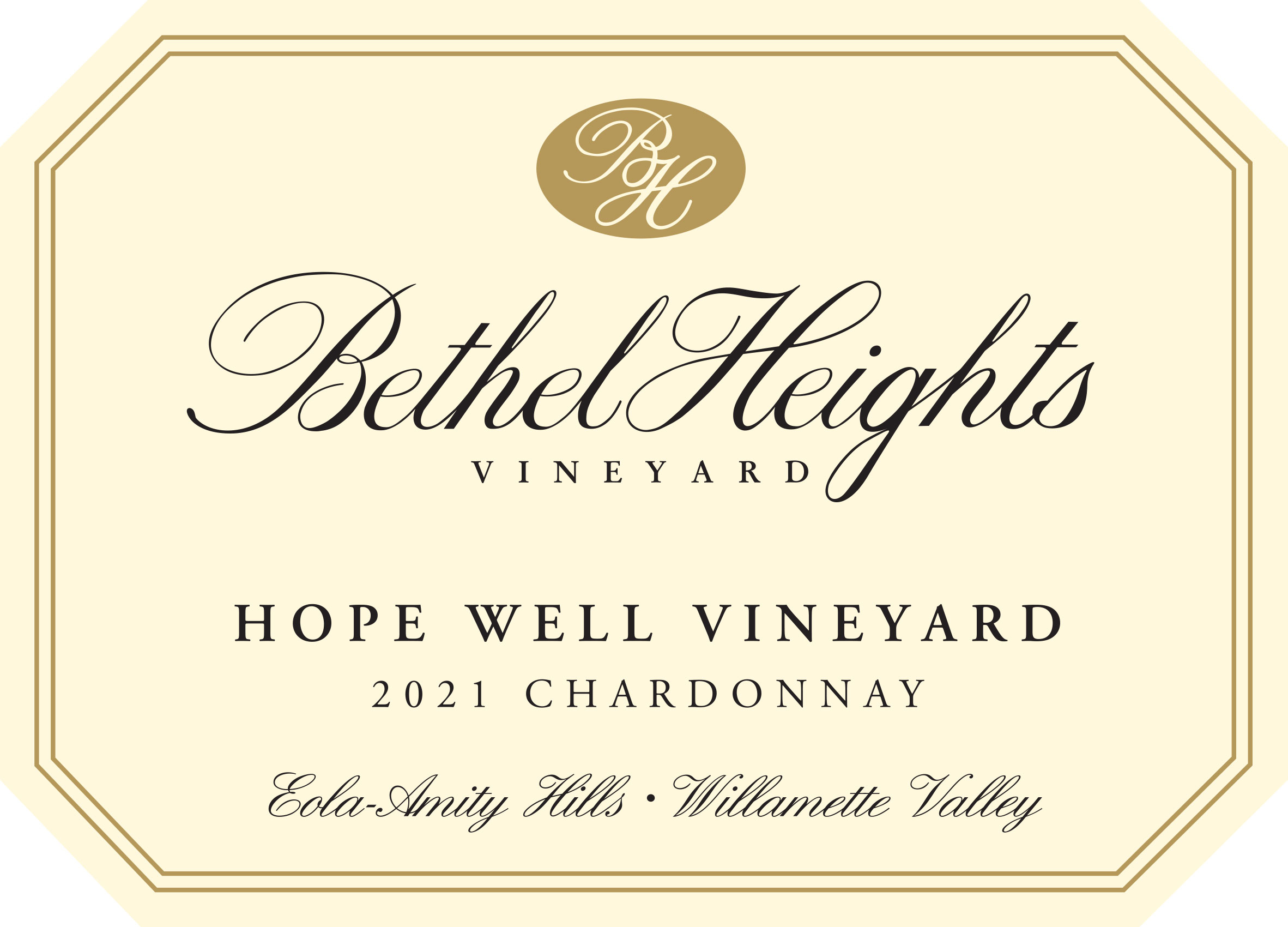 Chardonnay Hope Well Vineyard