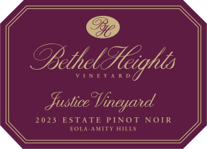 Pinot Noir Justice Vineyard